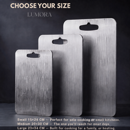 Lumora Titanium cutting board