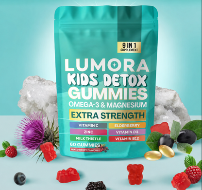 Lumora Kids Detox Multivitamins gummies